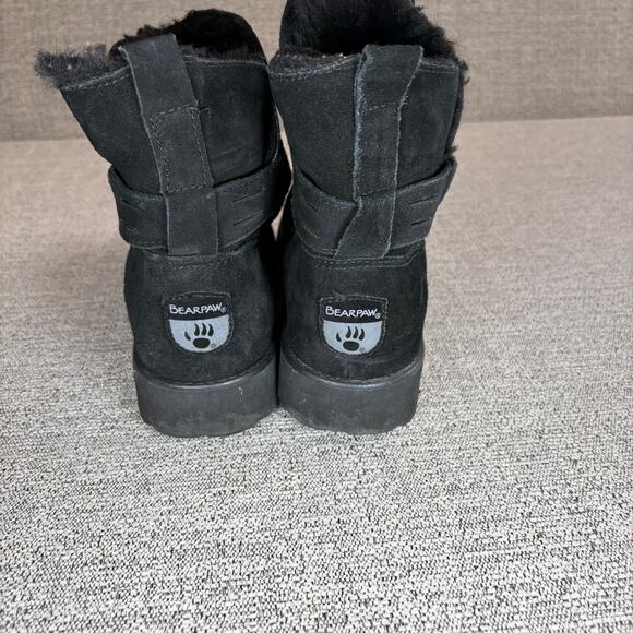 Bearpaw Wellston Women's Boots  Ankle Black Size 9 - Picture 3 of 7